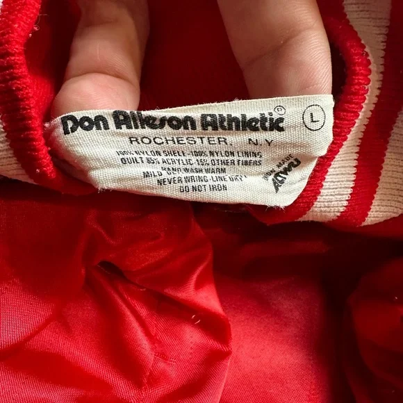 Vintage 1970s Brewerton Speedway Racing Satin Jacket Large - Picture 3 of 12